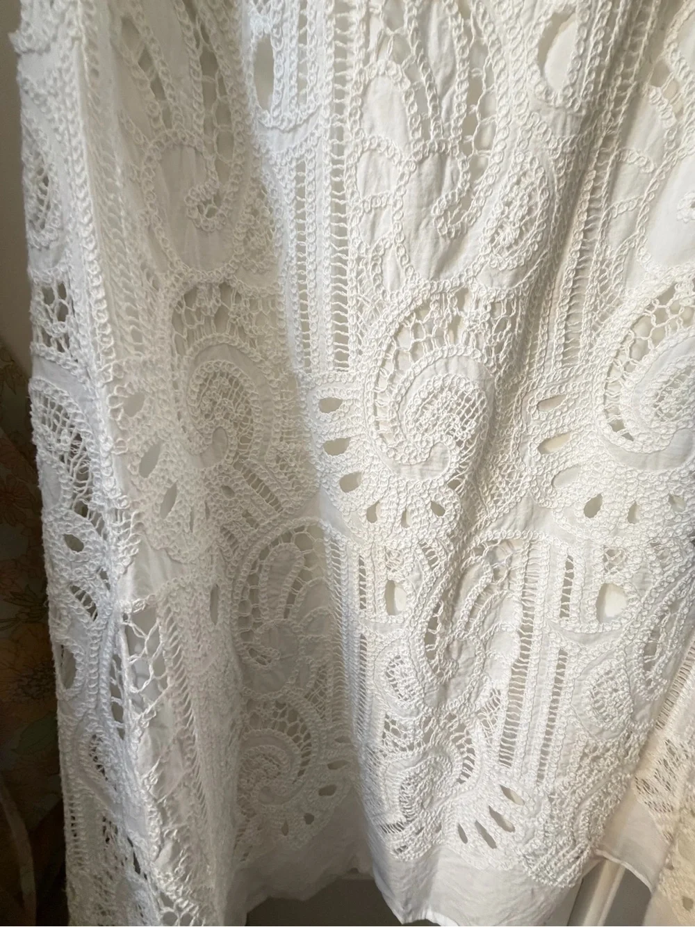 Crochet strapless Midi
